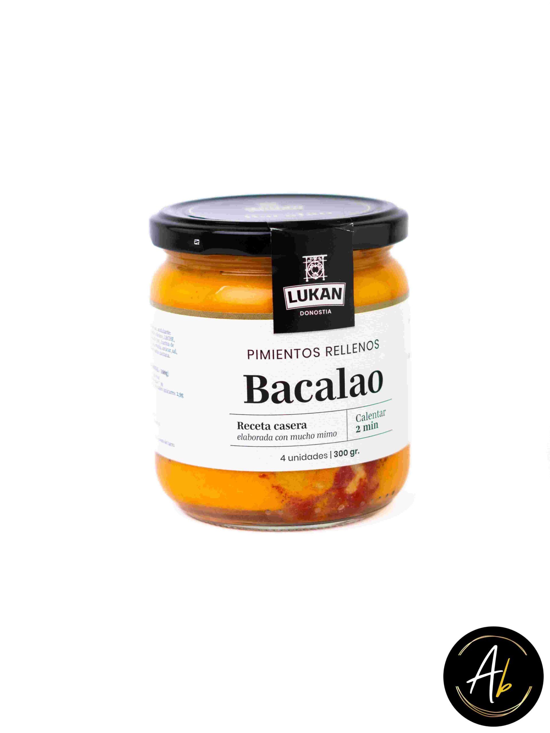 Pimientos de bacalao (4 unidades)